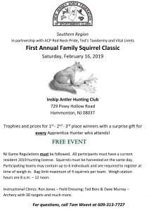 First Annual Family Squirrel Classic